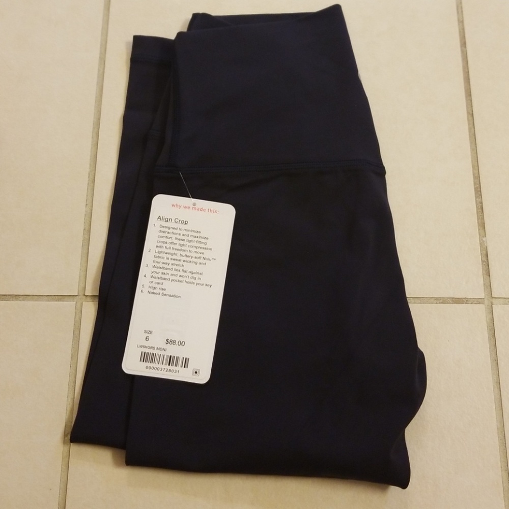 Align Pants midnight navy pants
